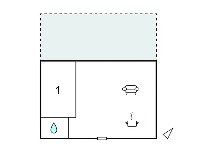 1 Bedroom Cozy In Prázdninový dům